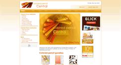 Desktop Screenshot of coloredpencilcentral.com